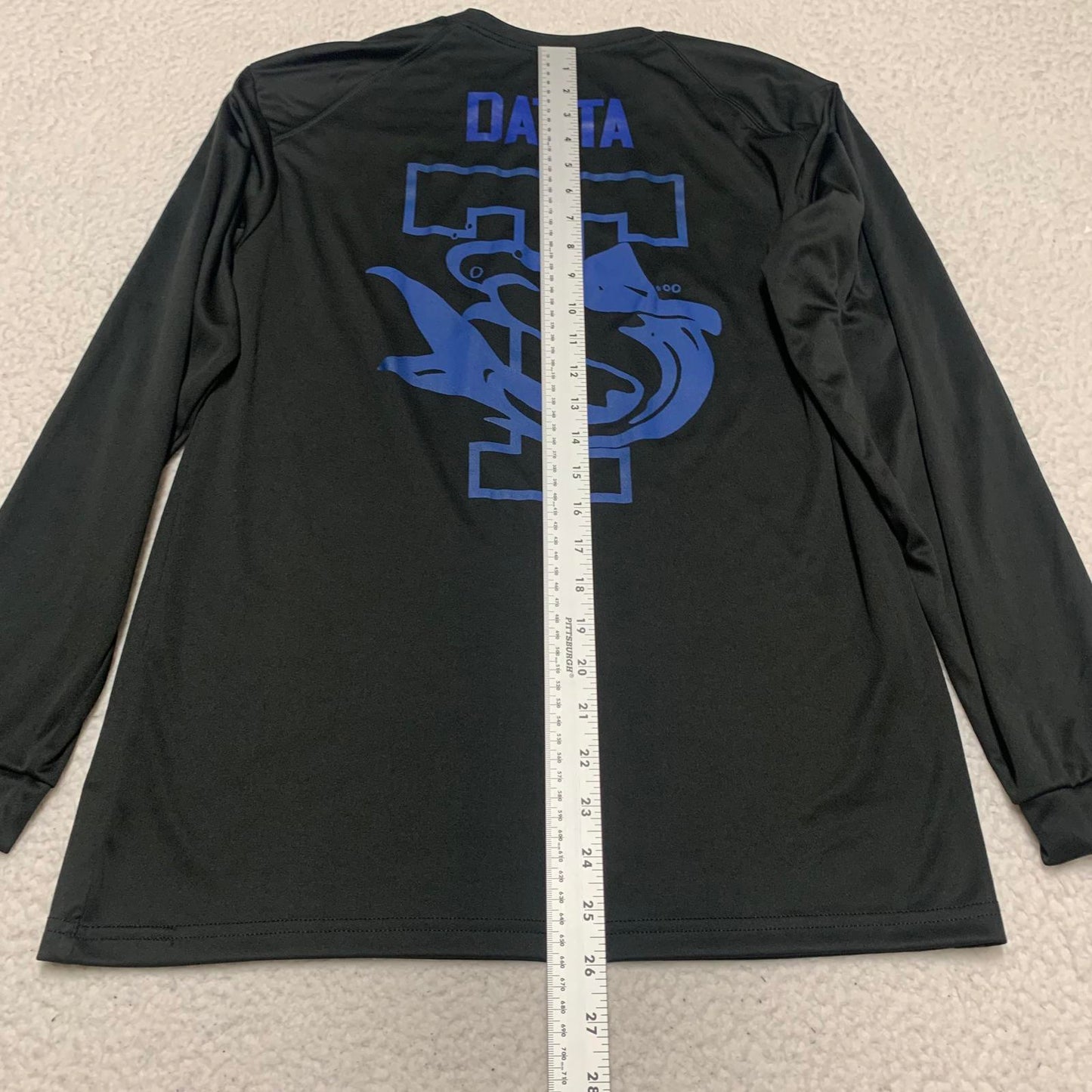 Badger Sports Men's S Black Brooklyn Tech Swimming & Diving Long Sleeve Shirt