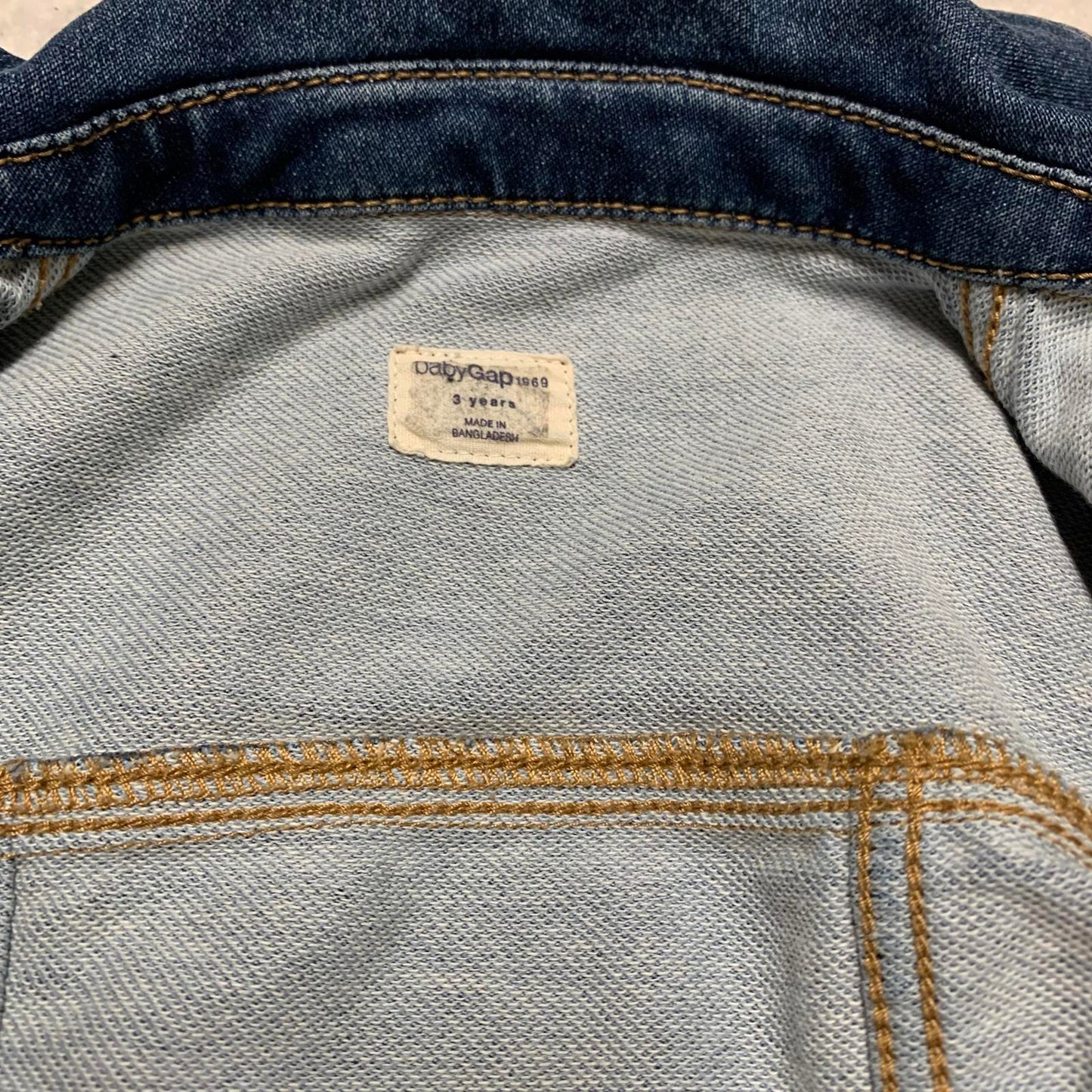 Baby Gap Kids Size 3 years Blue Denim Jacket