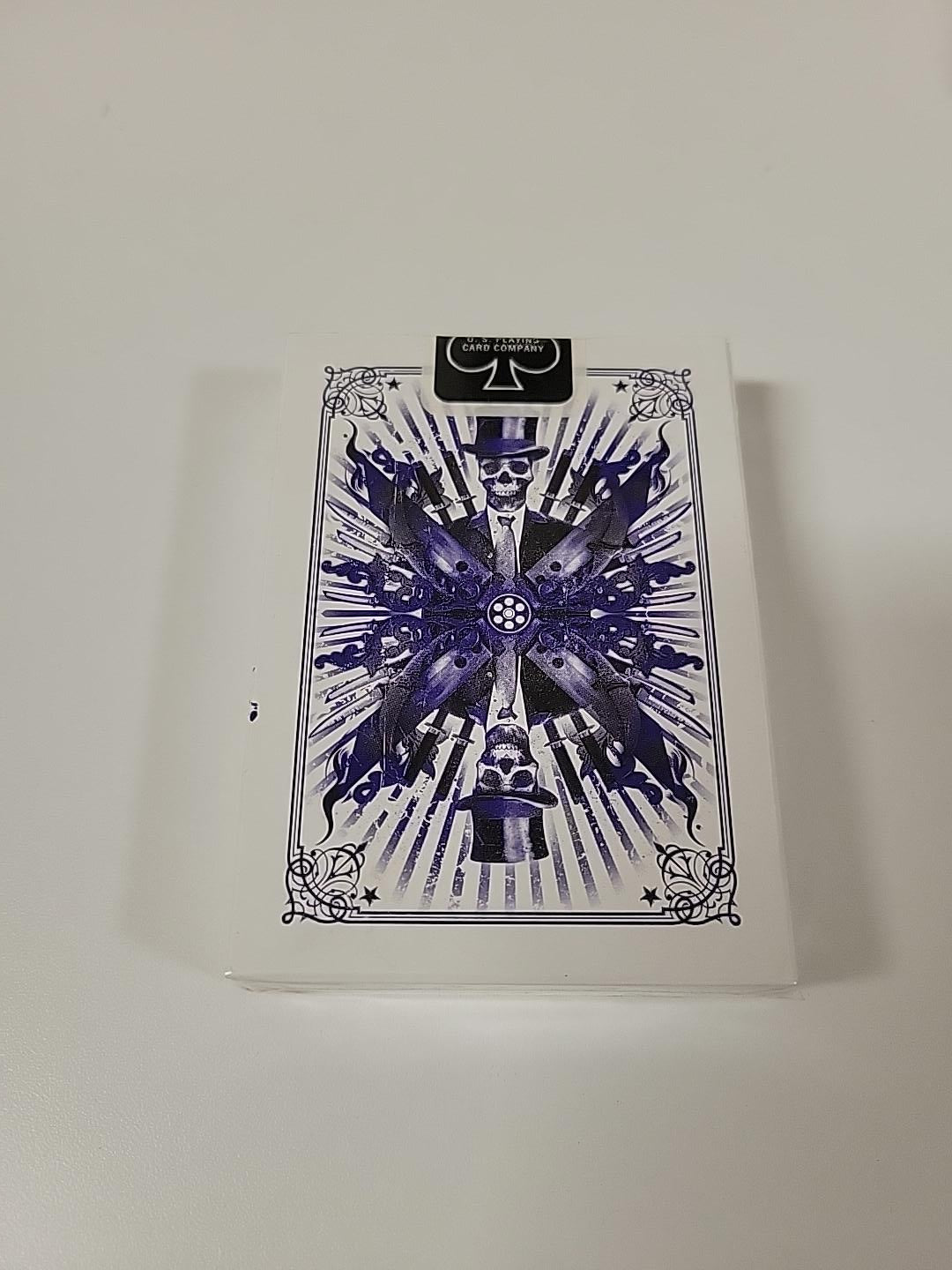 Bicycle Purple Karnival Renegades Playing Cards Unique Design