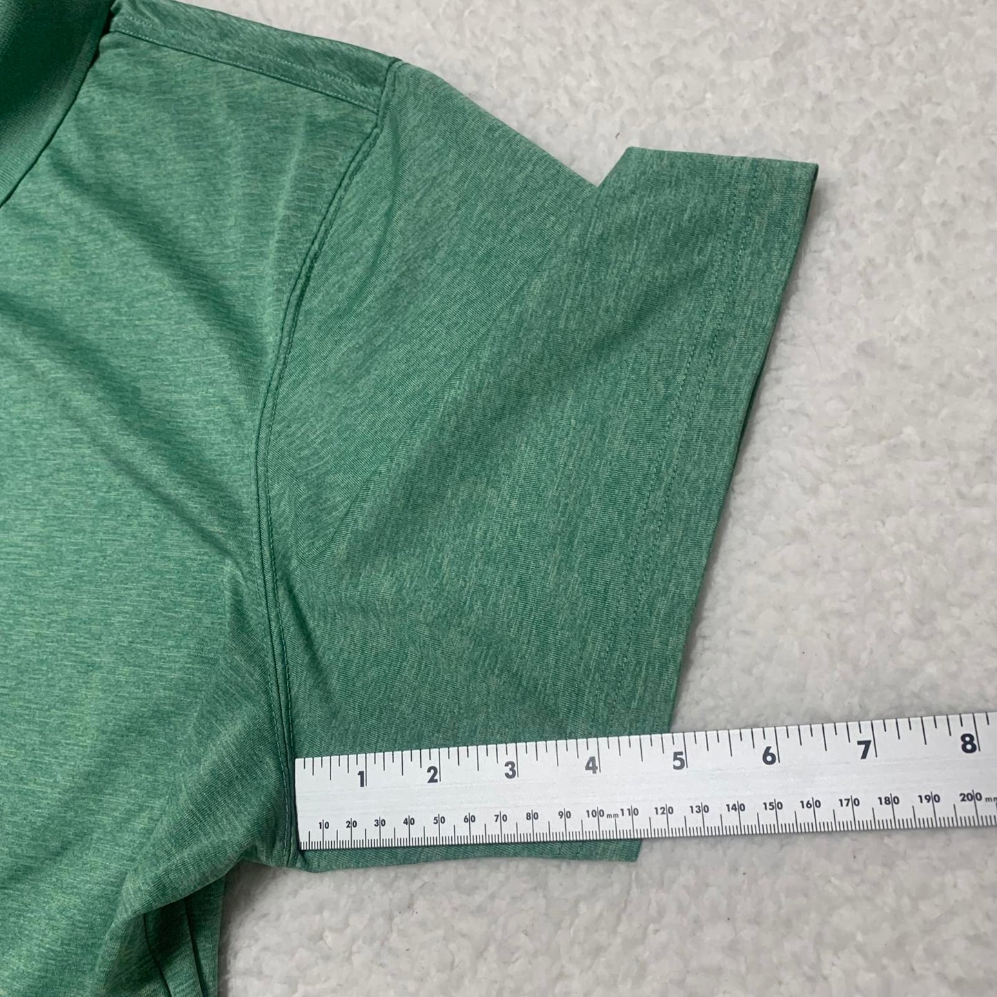 Haggar Mens Size XXLarge Green Comfort Fit Polo Shirt