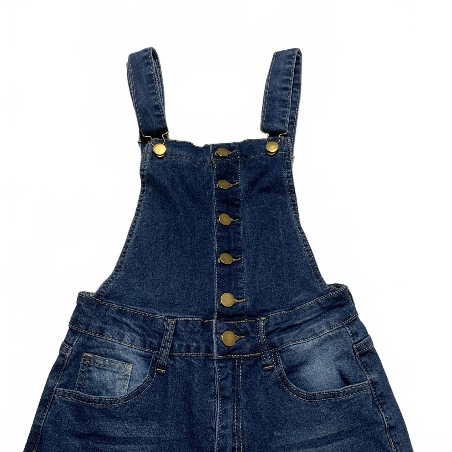 Denim Overalls Women's Size Small Blue Flared Legs Jeans
