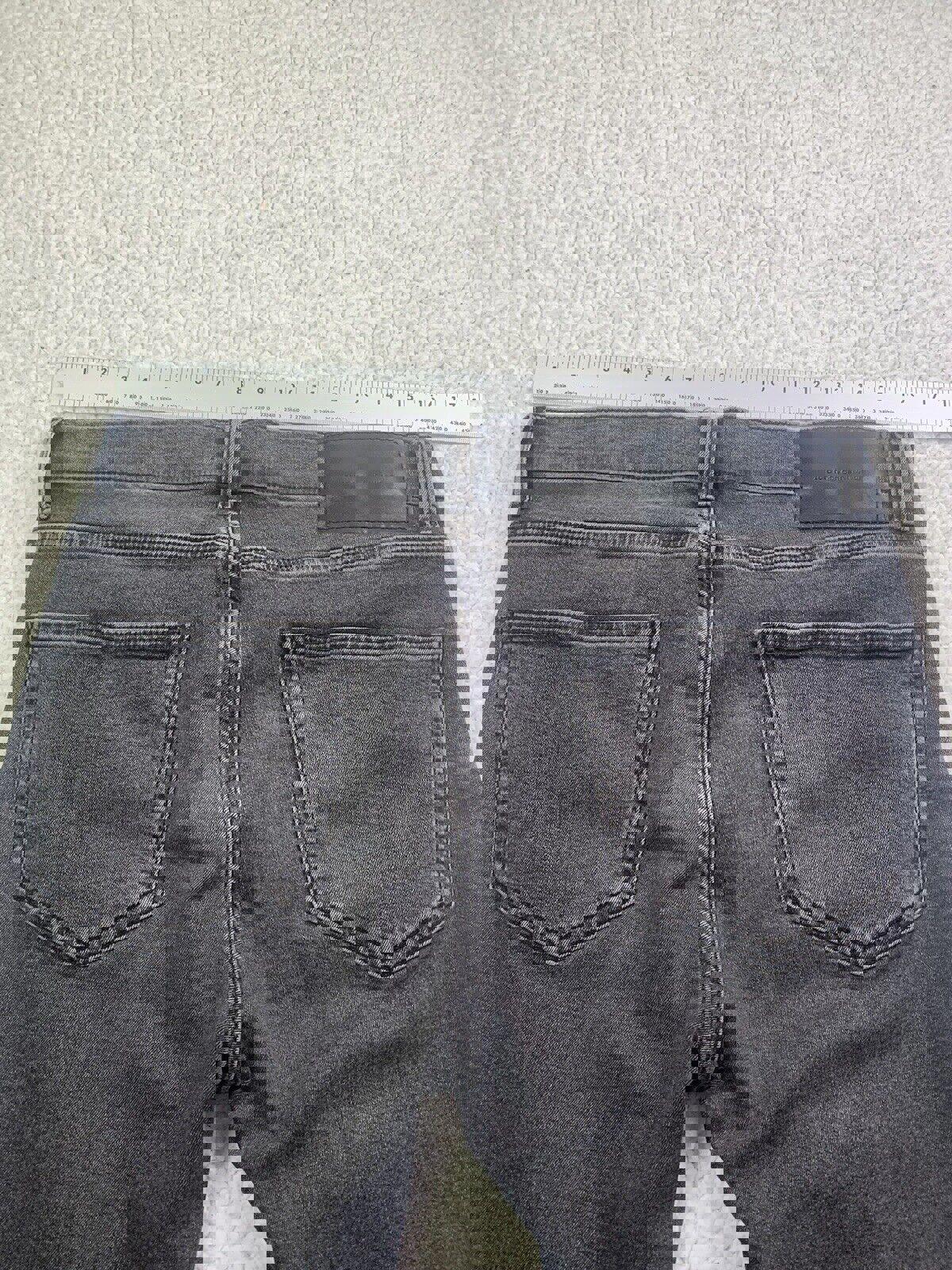 Zara Jeans Men 32 Black Denim Medium Wash Pants