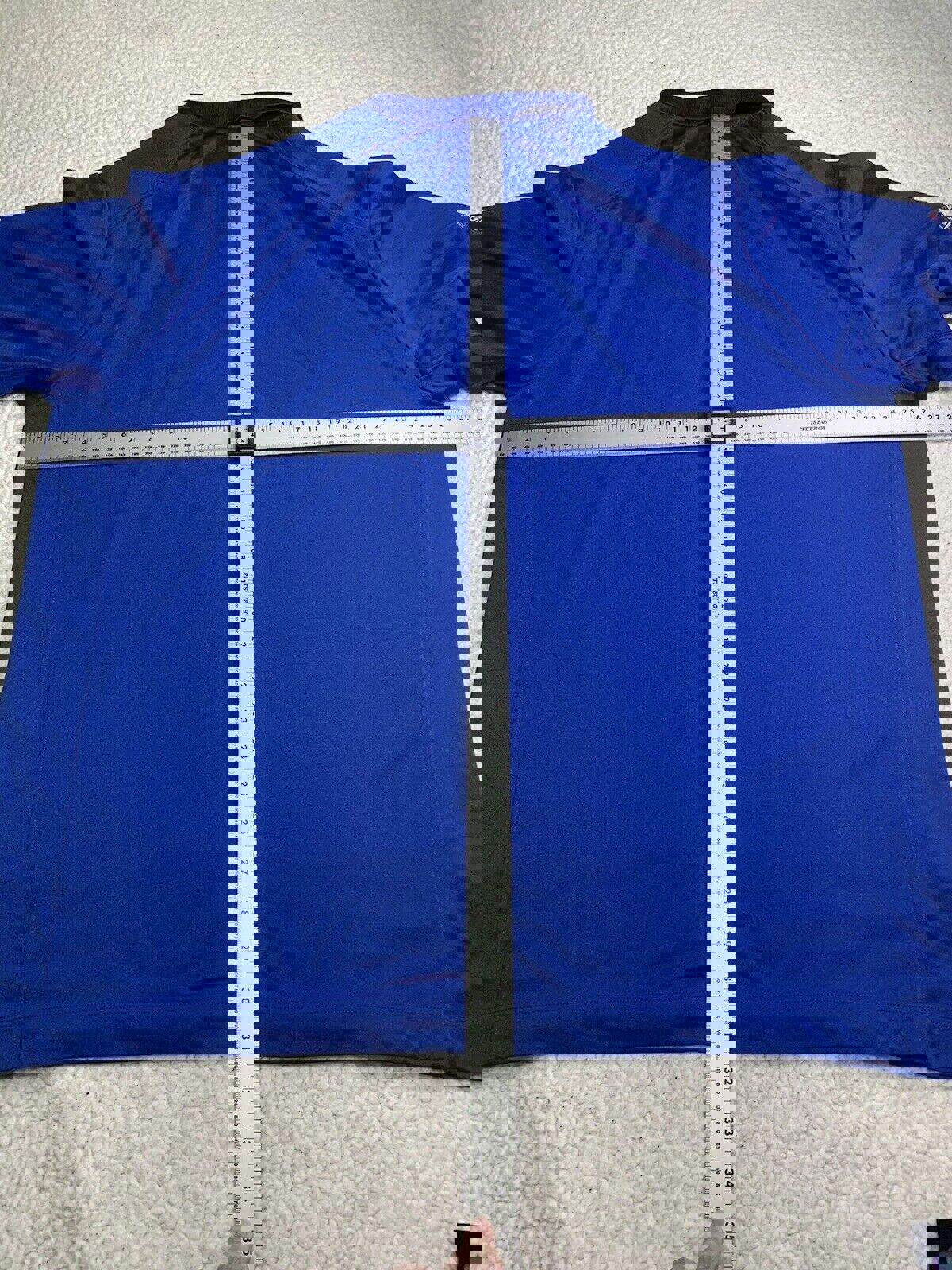 Nike Golf Shirt Men's XXL M Blue Short Sleeve Polo Dri-Fit