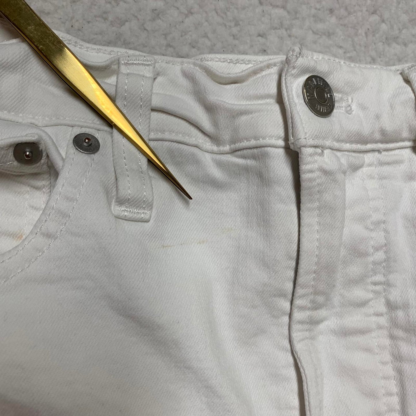 Madewell Womens Size 28 White Denim Pants