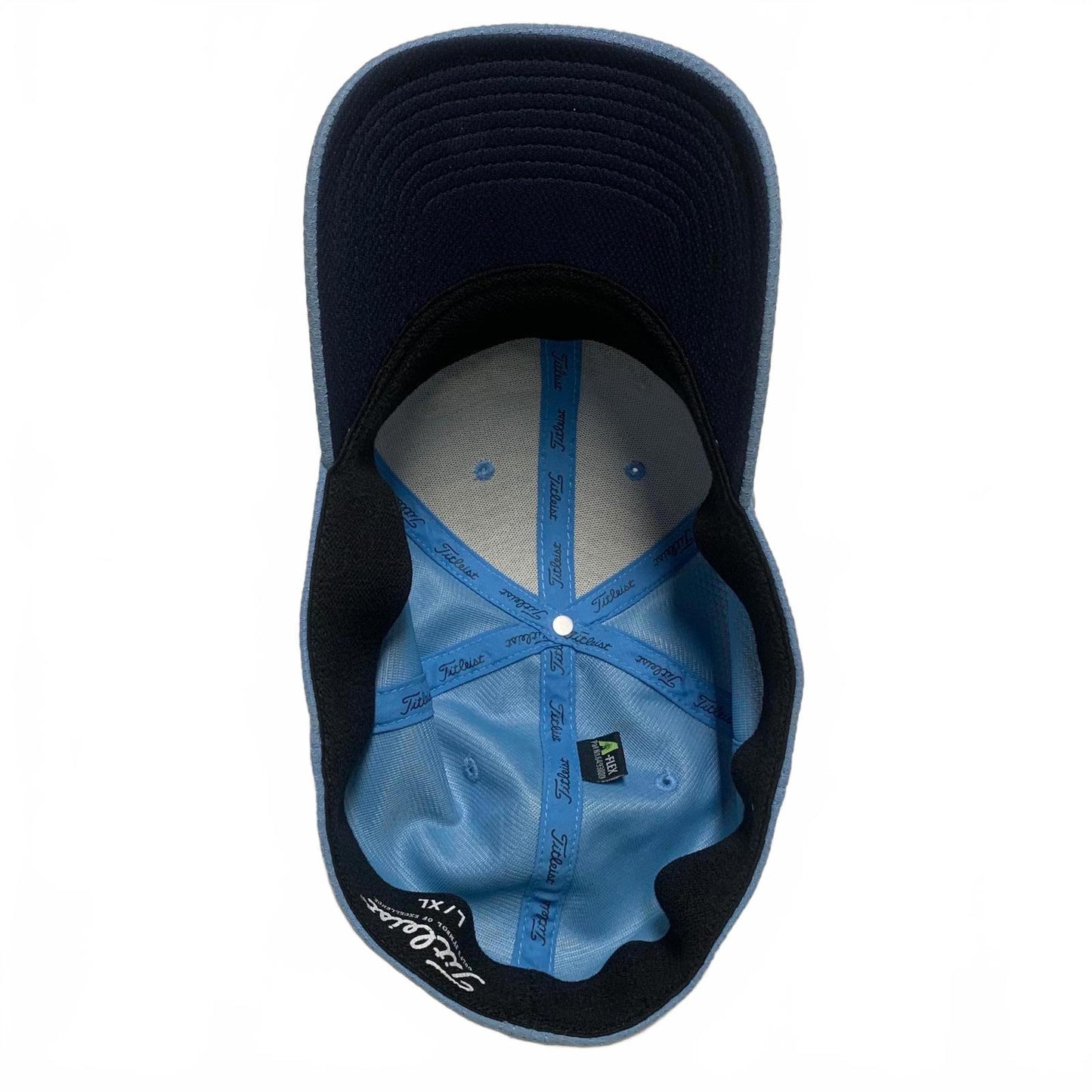 Titleist Performance Mens Light Blue Size L/XL Golf Hat A-Flex