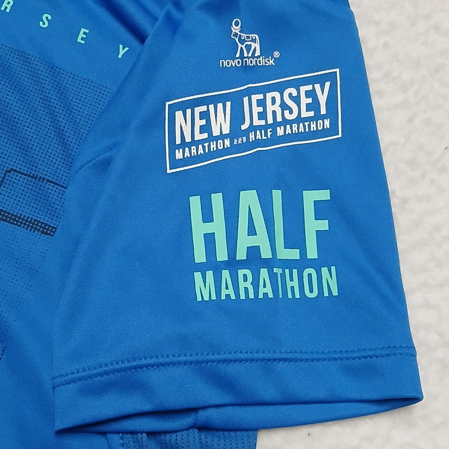 Diadora Men's Size M Unisex NJ Marathon T-Shirt Sport Performance Tee