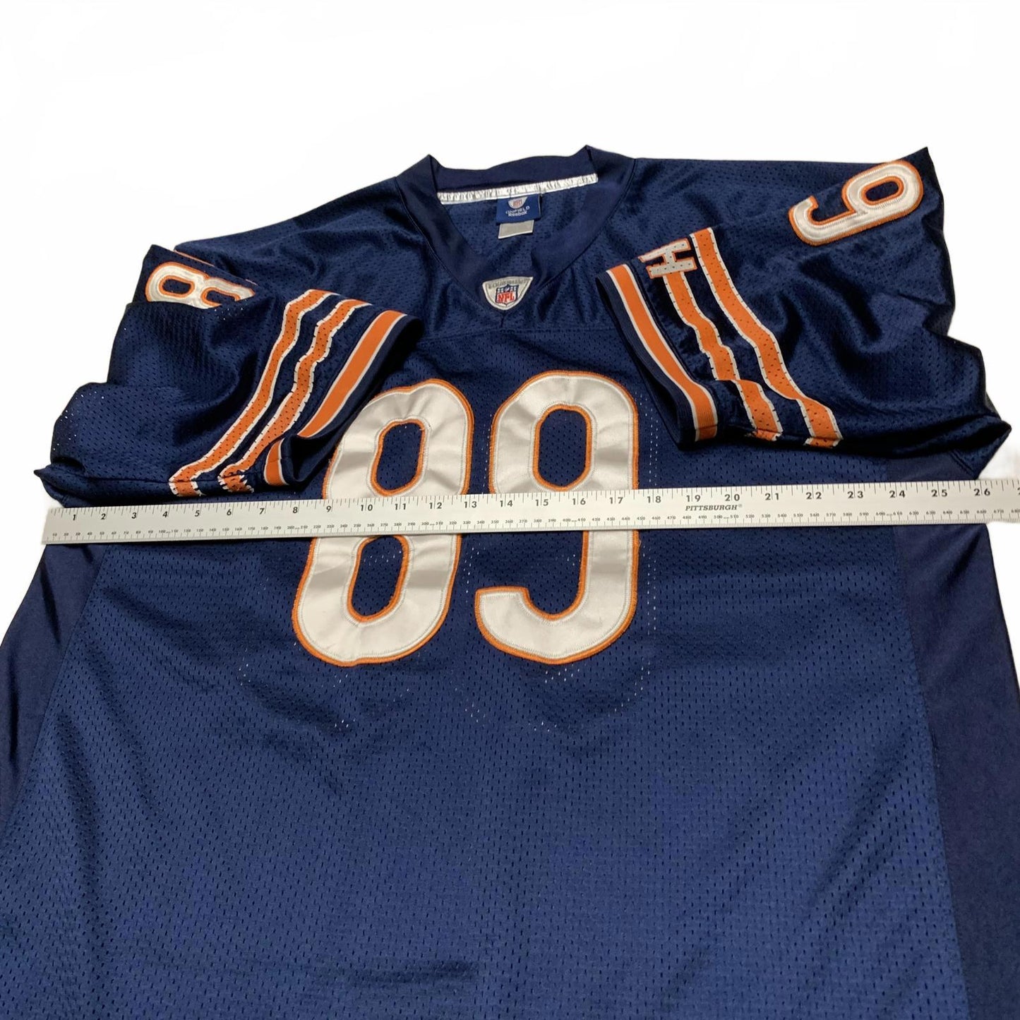 Reebok NFL Chicago Bears Mens Sz 54 Blue Mike #89 Ditka Game Jersey