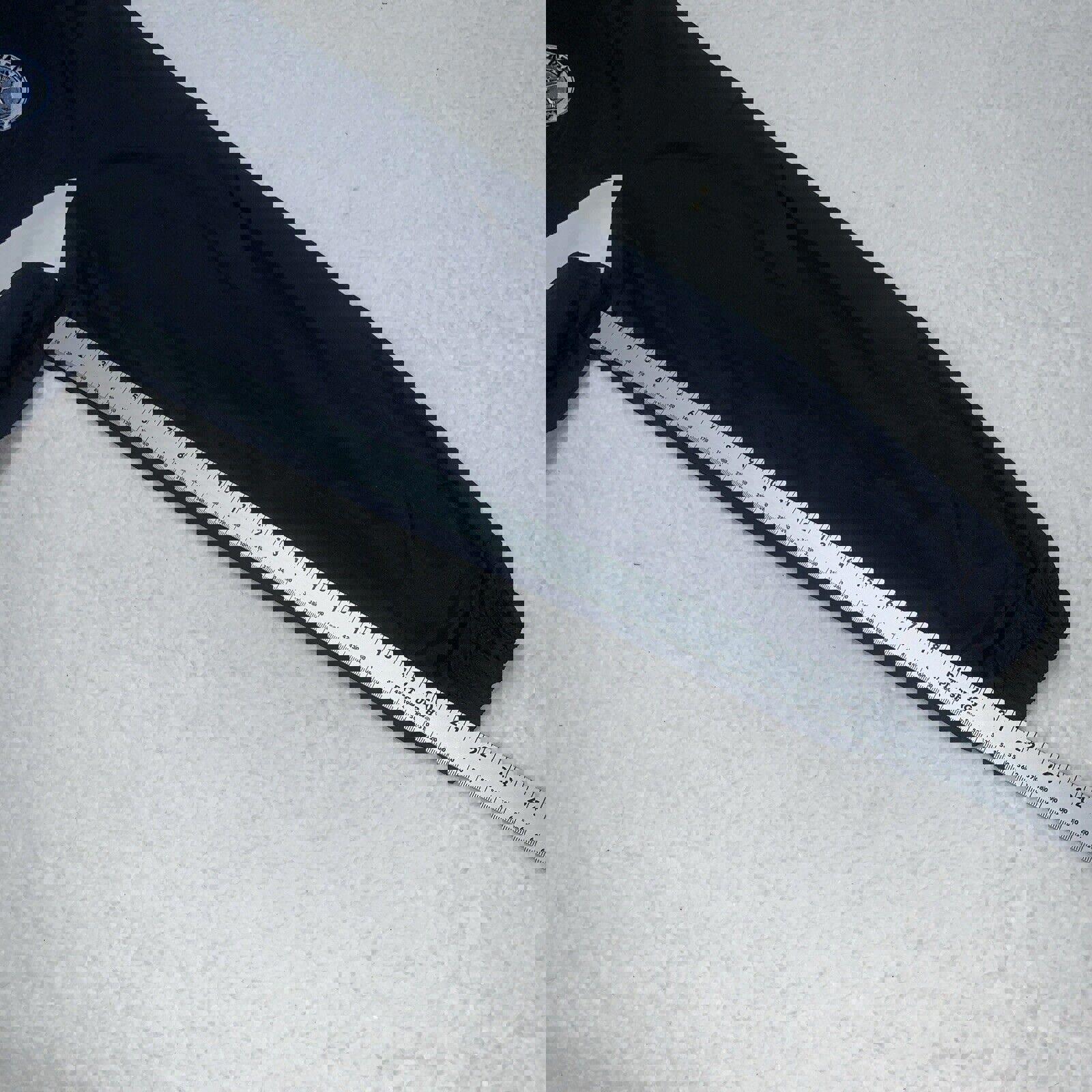 Chaqueta cortavientos con forro Holloway para hombre, talla L, azul marino, Sparta, hockey sobre hielo, cremallera completa