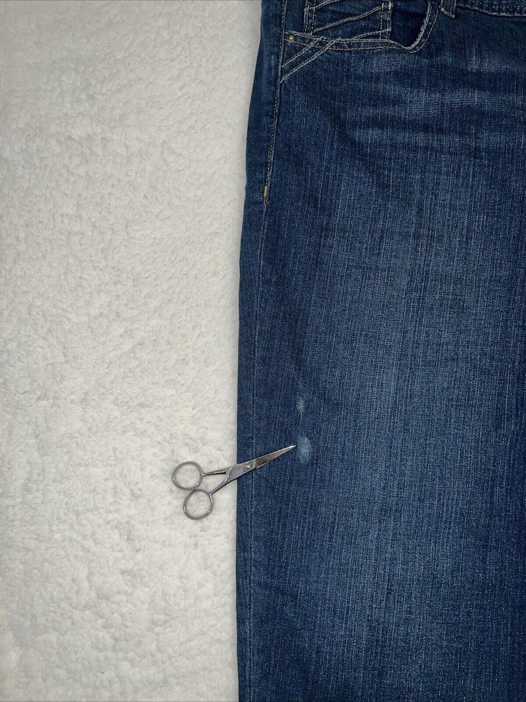 Tommy Hilfiger Jeans para mujer talla 20 azul Hope Slim Cropped