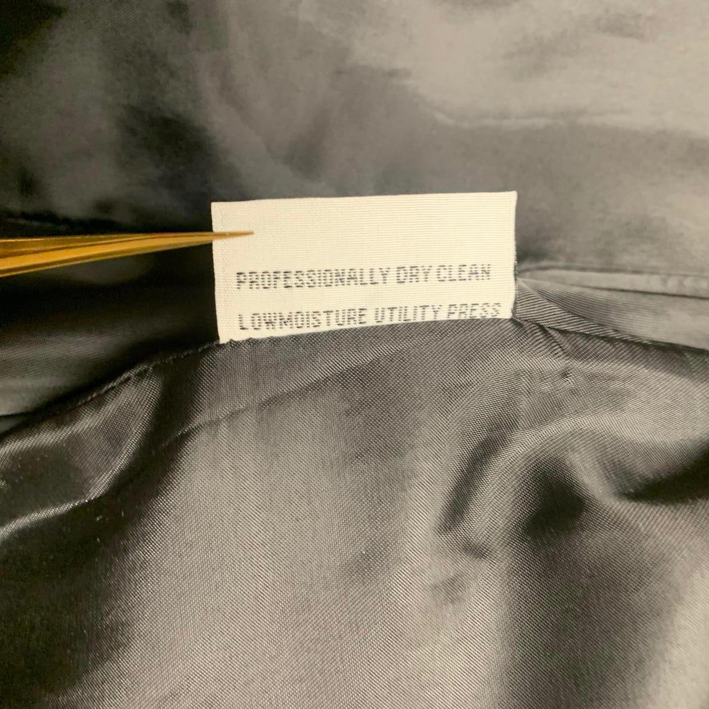 Linea Uomo Men's 48L Black Corduroy Blazer