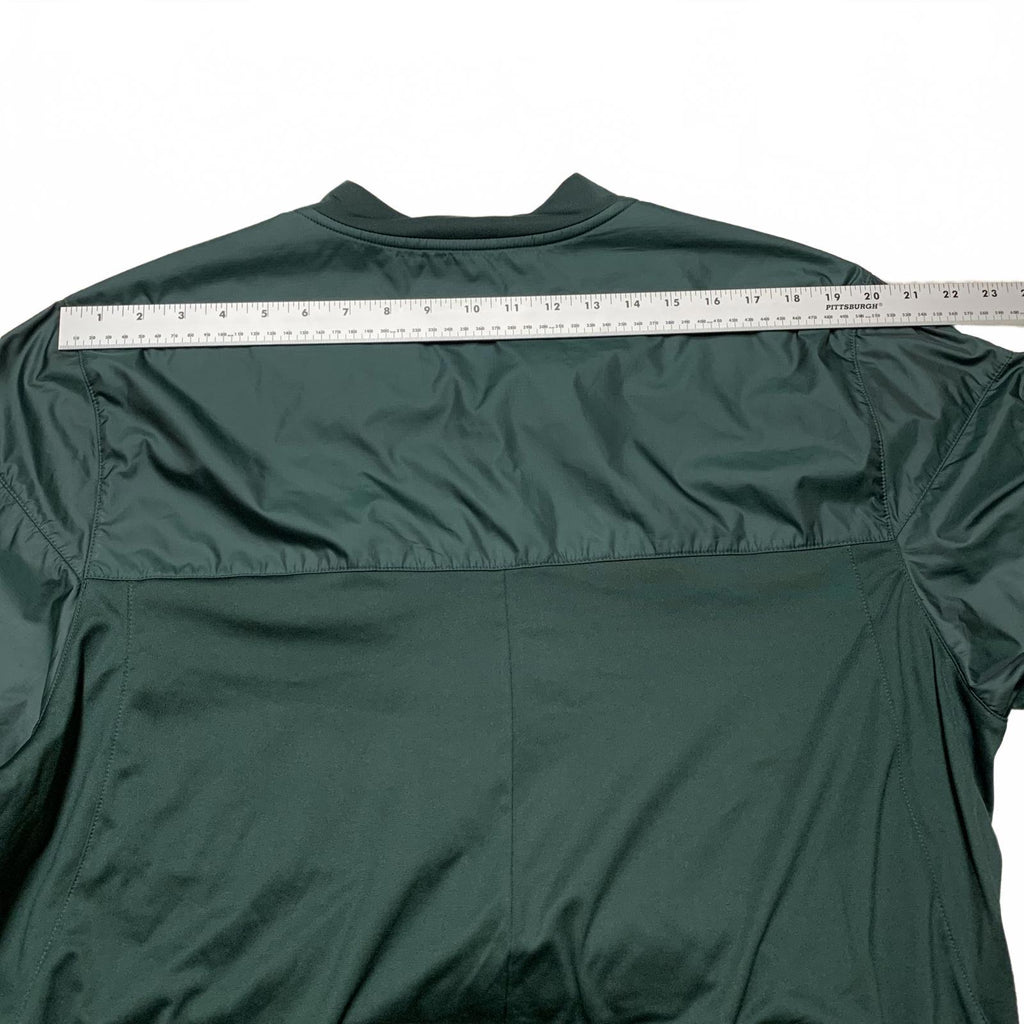 Chaqueta de fútbol Nike Dri-FIT para hombre, talla extragrande, verde, de los Michigan State Spartans