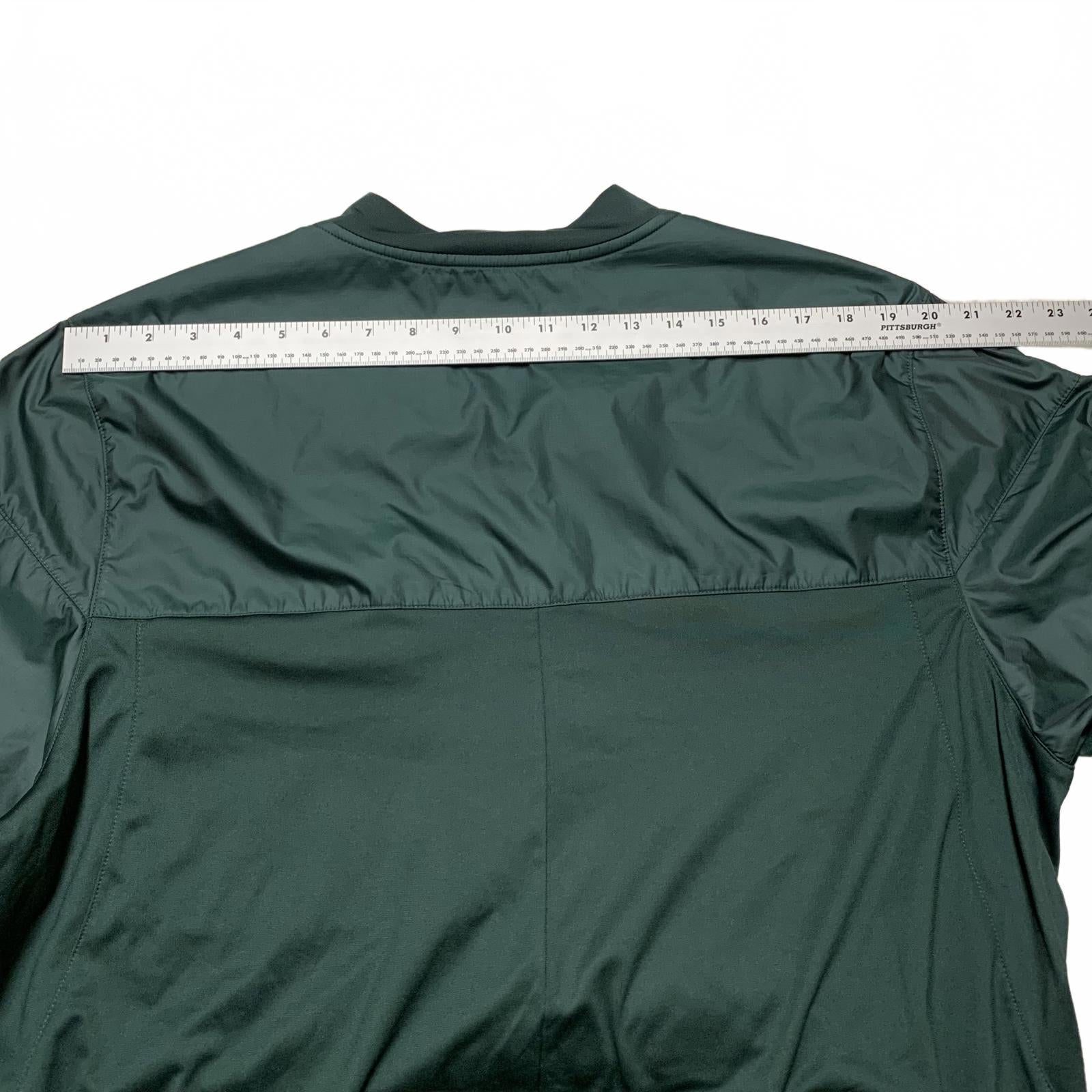 Chaqueta de fútbol Nike Dri-FIT para hombre, talla extragrande, verde, de los Michigan State Spartans