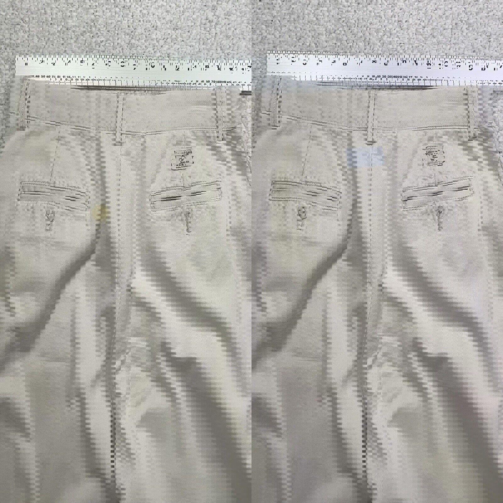 Pantalón clásico beige holgado para hombre Vineyard Vines 34x30