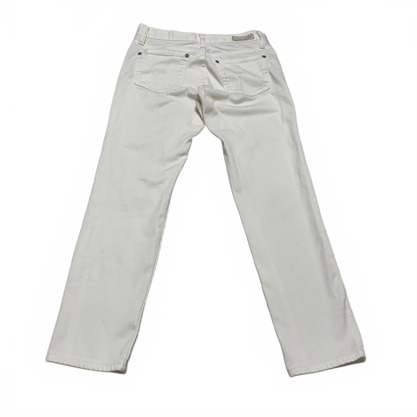 Vaqueros japoneses blancos para mujer 23KU Premium Denim de Onward Kashiyama, 27 x 24,5