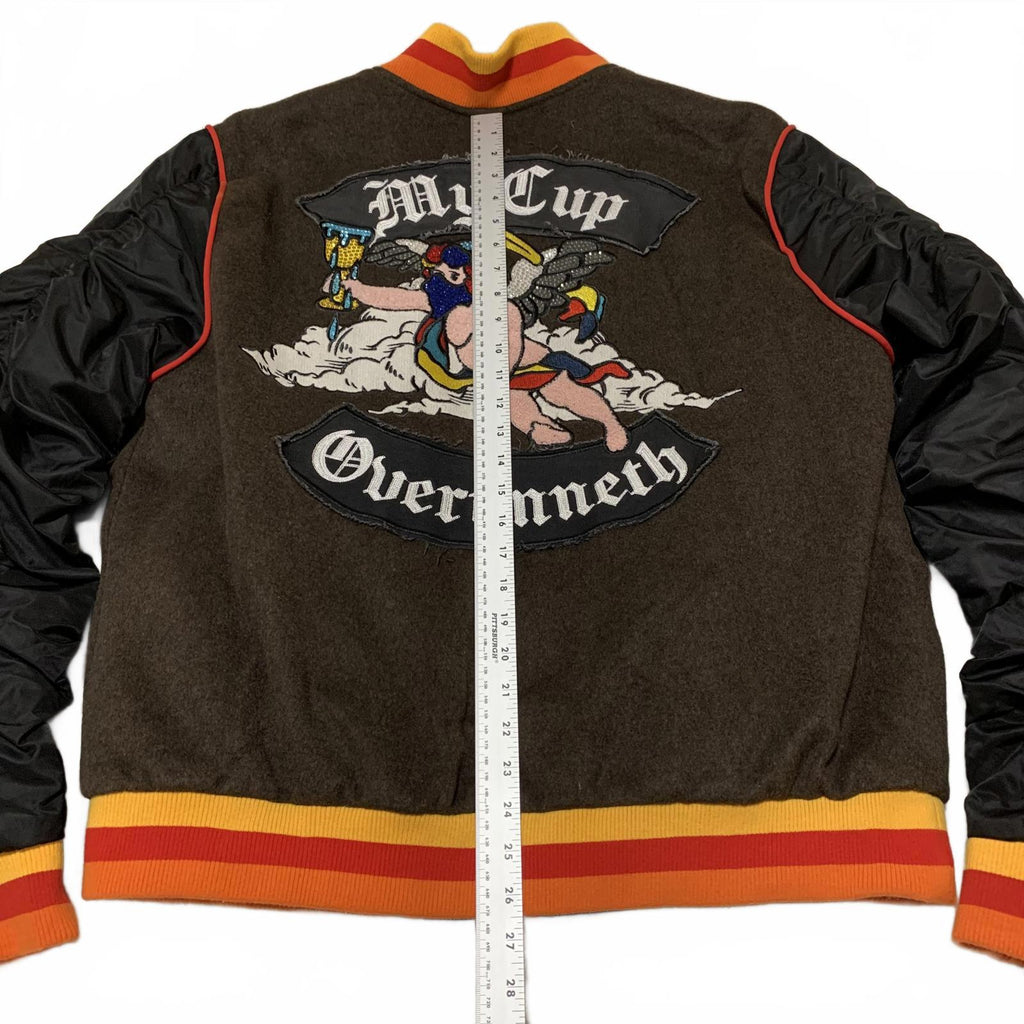 Chaqueta Frost Originals para hombre, talla XL, My Cup Overunneth Graphic Varsity