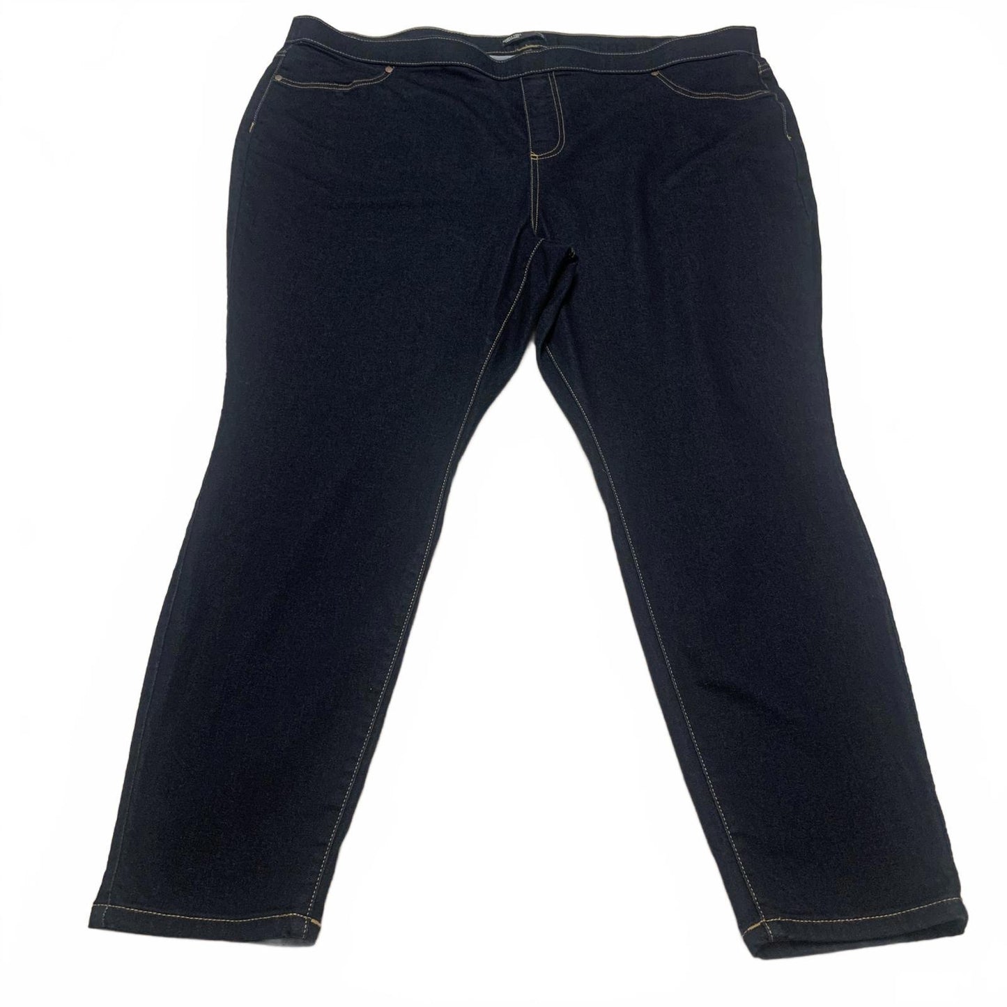 Simply Vera Vera Wang Women's Sz 3X Blue Jeans 46 x 27 Legging