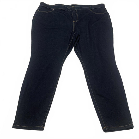 Simply Vera Vera Wang Women's Sz 3X Blue Jeans 46 x 27 Legging