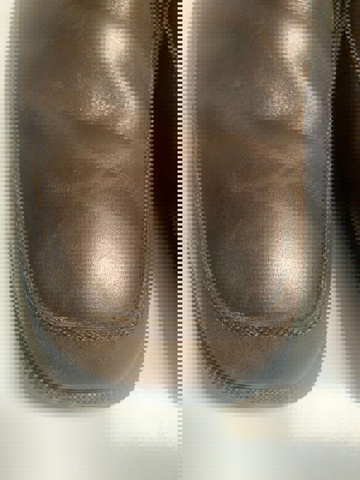 Zapatos de vestir marrones Florsheim 1 1 D para hombre, de cuero, estilo mocasín