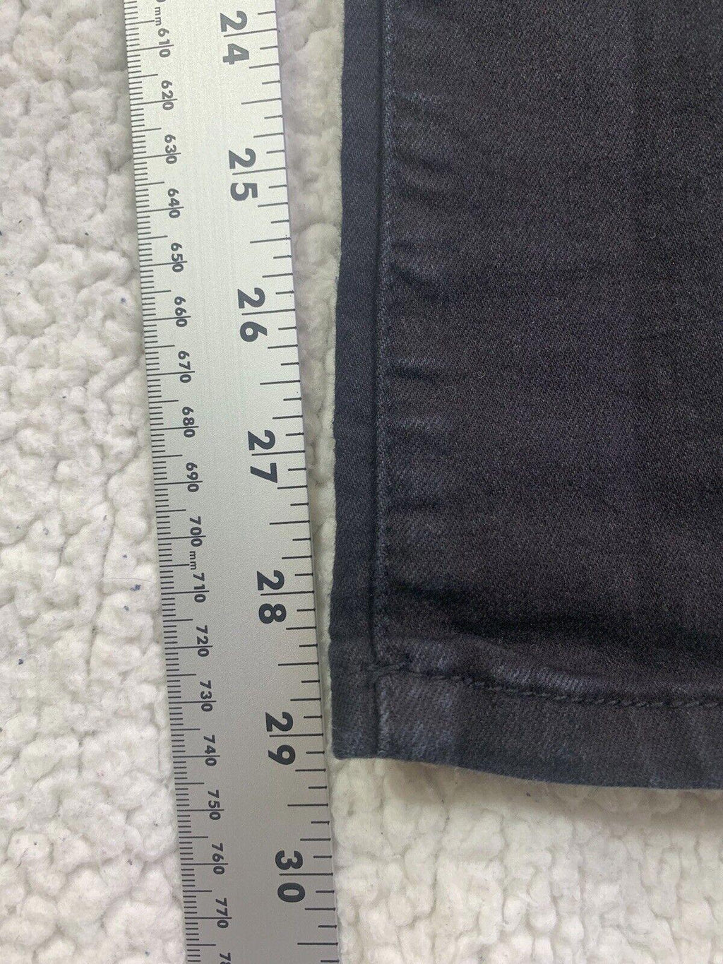 Pantalones vaqueros Monkey Ride Juniors Talla 3/29 Negros Ajustados Desgastados