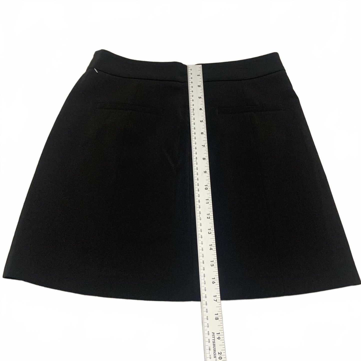 On & On Womens Size 2 Black A-Line Mini Skirt