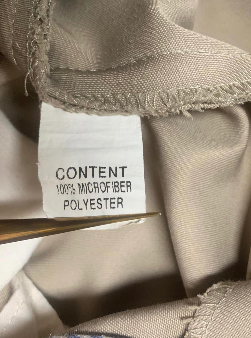 Pantalones anchos color caqui Tommy Hilfiger para hombre, talla 34x32