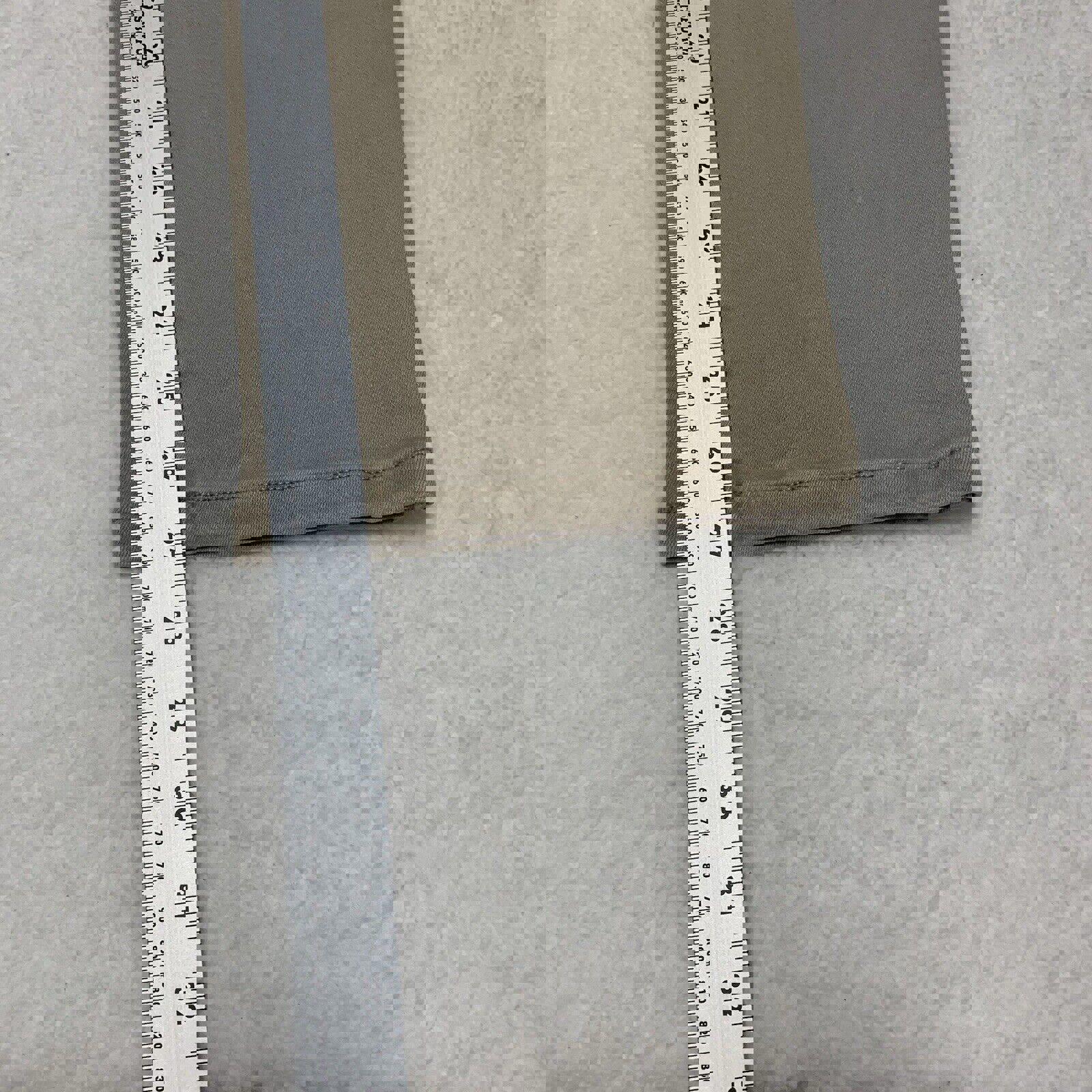 Vaqueros Nic+Zoe para mujer, talla 32, color tostado, con parche en el bolsillo delantero, color beige