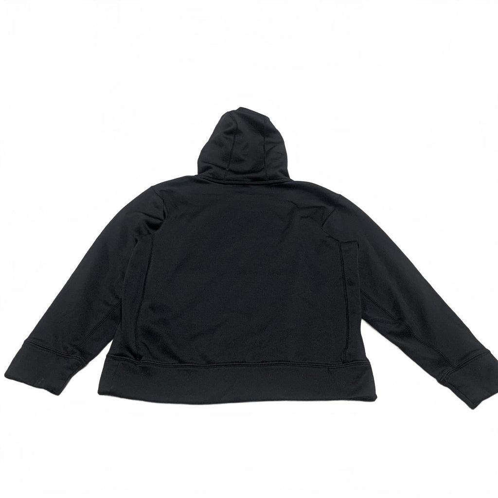 Sudadera con capucha Nike Therma-FIT unisex para niños, talla mediana, color negro