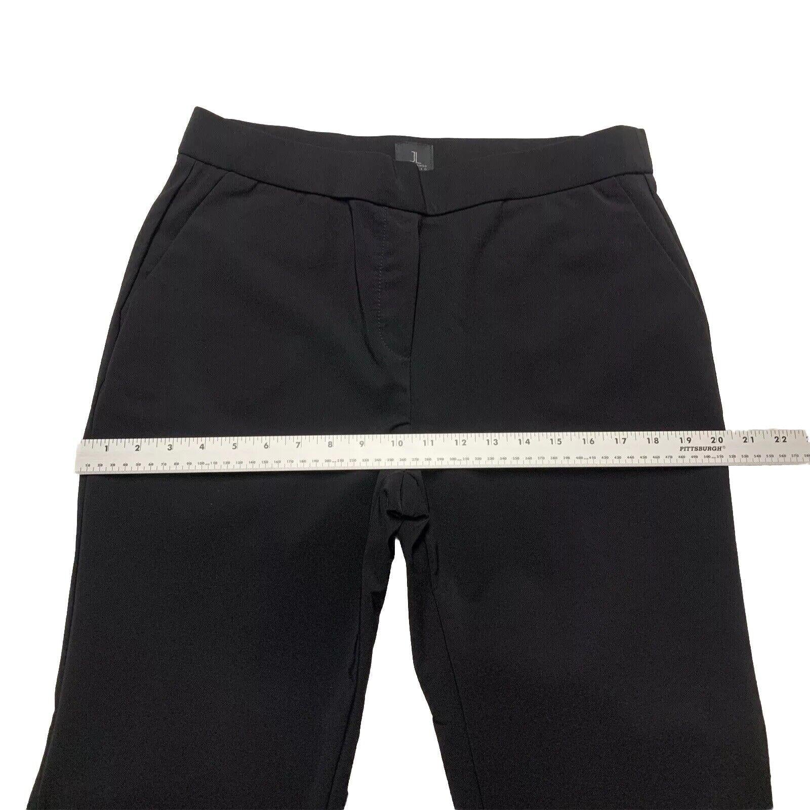 Pantalones negros de pierna recta Jules &amp; Leopold para mujer, talla mediana