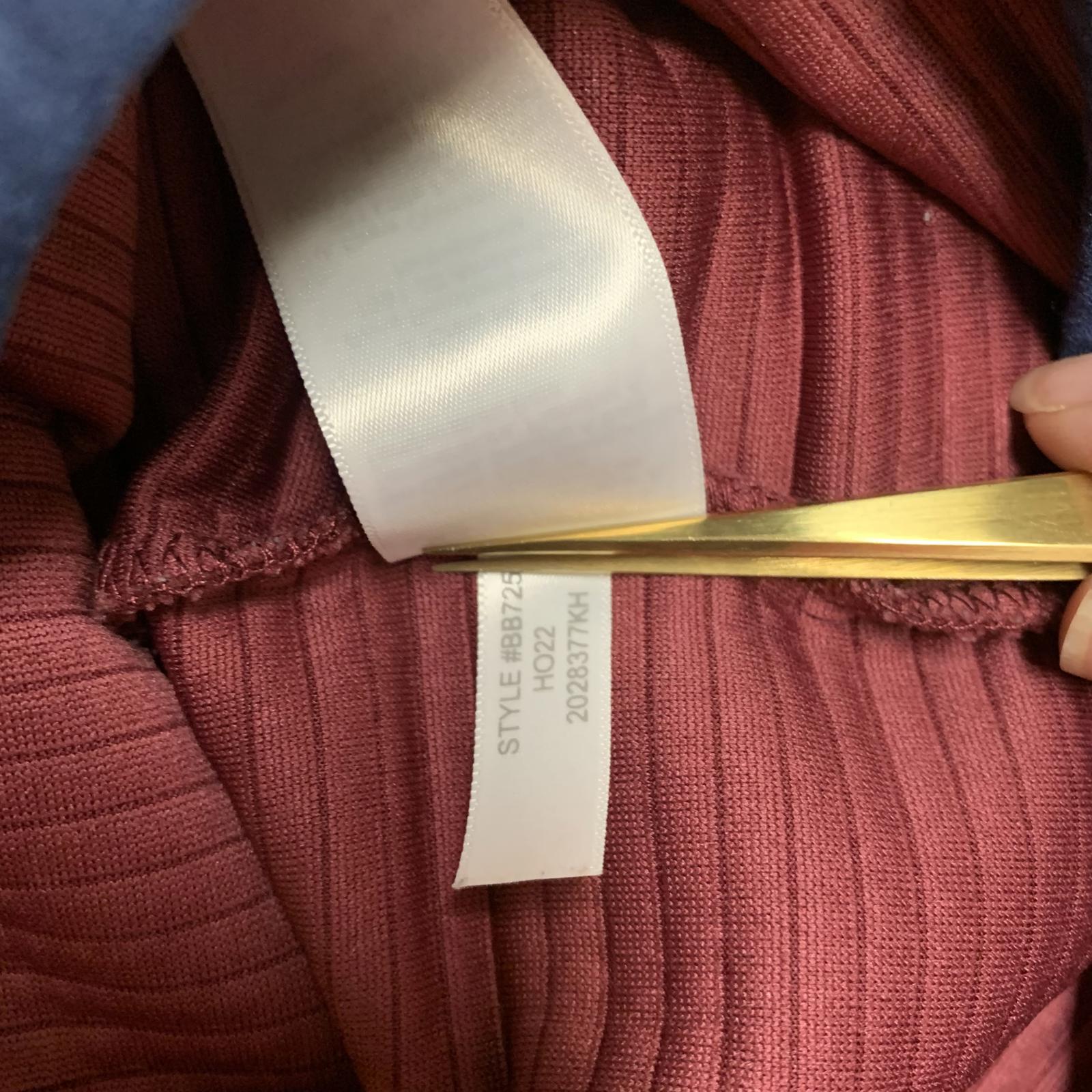 Chaqueta polar auténtica color burdeos de J.Crew, talla grande para hombre