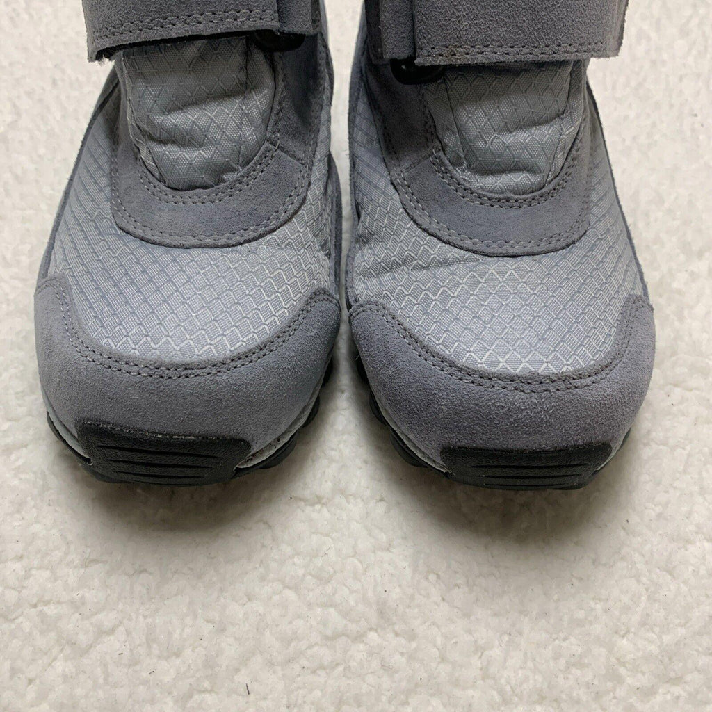 Botas de nieve Columbia para jóvenes, talla 5, impermeables, de invierno, Omni-Grip, gris y rosa