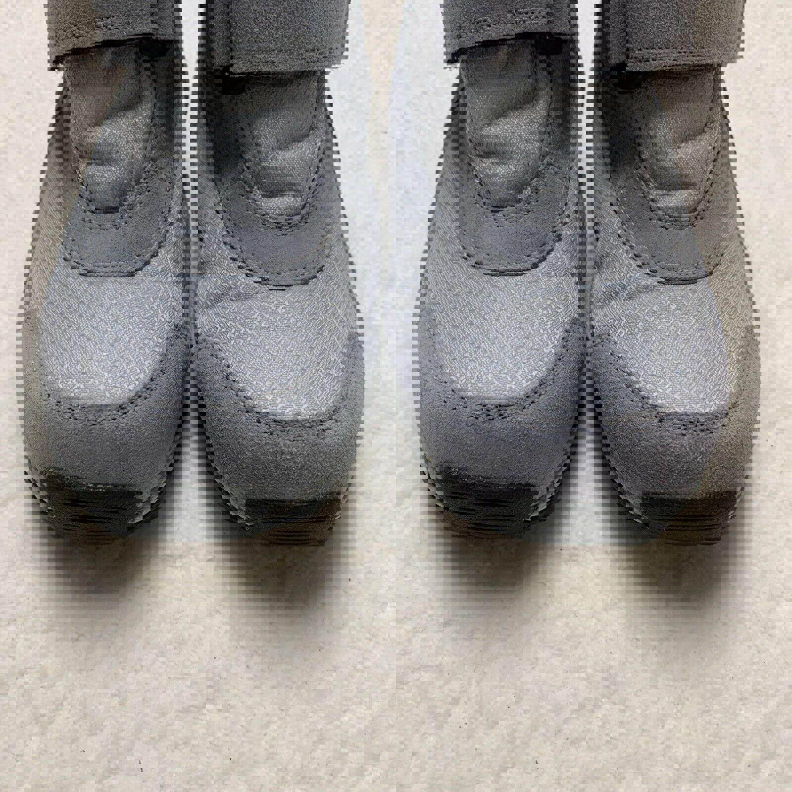 Botas de nieve Columbia para jóvenes, talla 5, impermeables, de invierno, Omni-Grip, gris y rosa