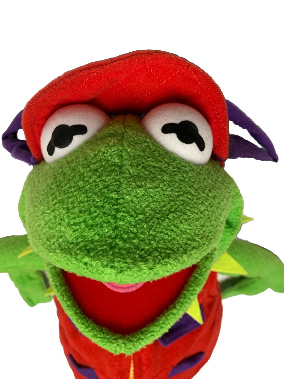 Peluche de rana fotógrafa de la Rana Gustavo de los Muppets de Macy's, 26 pulgadas, sin cámara