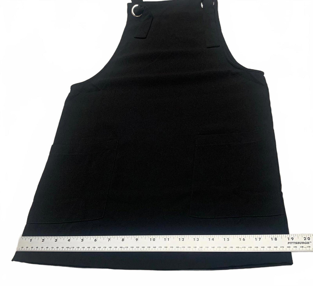 Mono negro sin mangas con bolsillos para mujer MNG talla 2