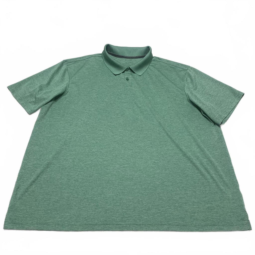 Polo Haggar para hombre, talla XXL, verde, ajuste cómodo