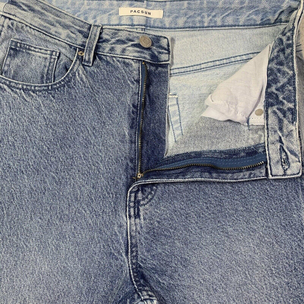 Vaqueros boyfriend PacSun de los años 90, talla 29, denim azul bicolor