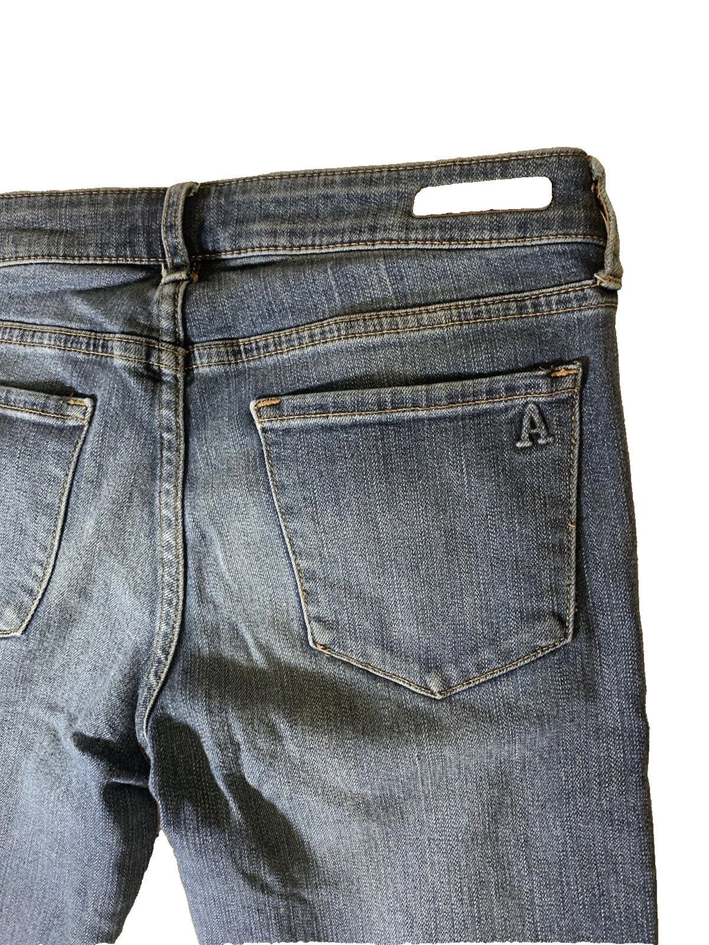 Vaqueros ajustados elásticos azules oscuros de Articles of Society para mujer, talla 26