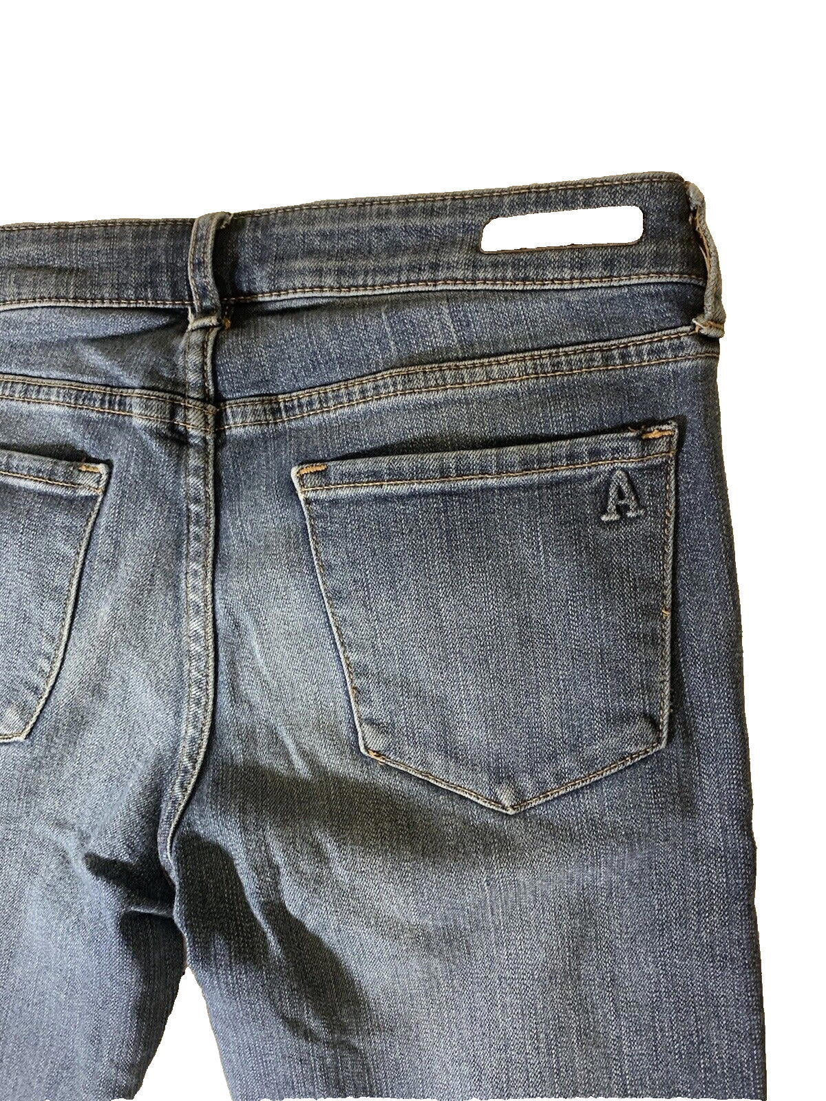 Vaqueros ajustados elásticos azules oscuros de Articles of Society para mujer, talla 26