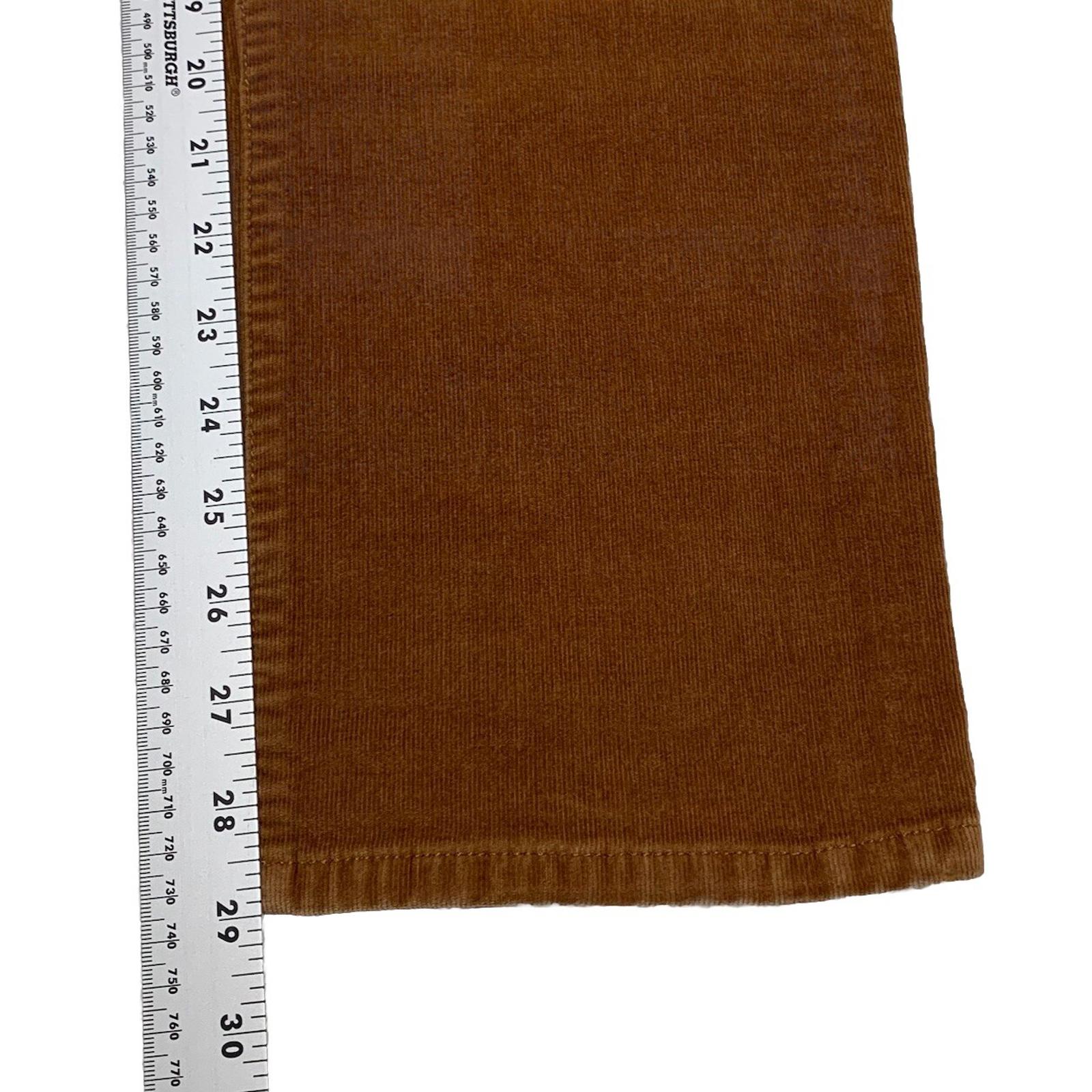 Pantalones de pana Bandolino para mujer, talla 12, marrón, estilo Mandie, pierna recta