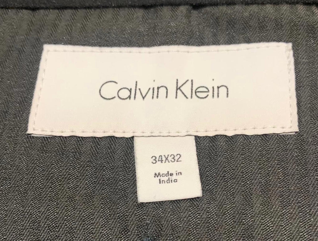 Calvin Klein Infinite Cool 34x32 Black Dress Pants Non Iron
