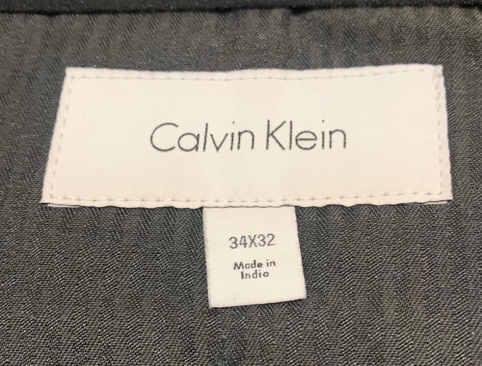 Calvin Klein Infinite Cool 34x32 Black Dress Pants Non Iron