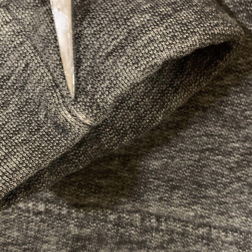 Sudadera con capucha J Crew para mujer, talla M, color negro y gris carbón.