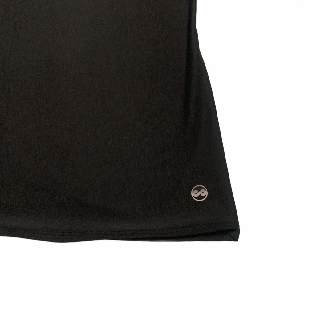 ABS Women's X-Large Black Short Sleeve Top
