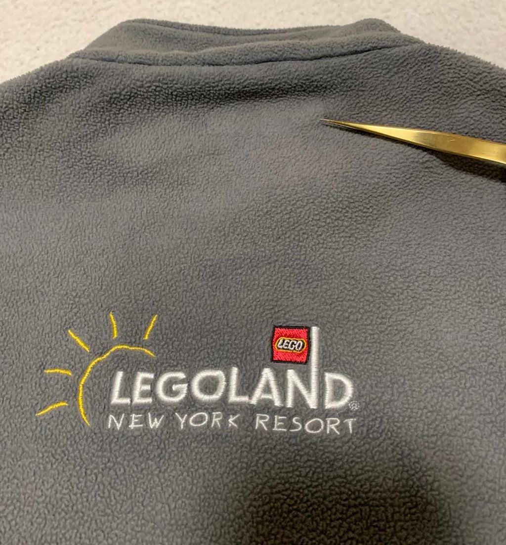 Port Authority Legoland California Resort Women's Size XS Gray Fleece Jacket