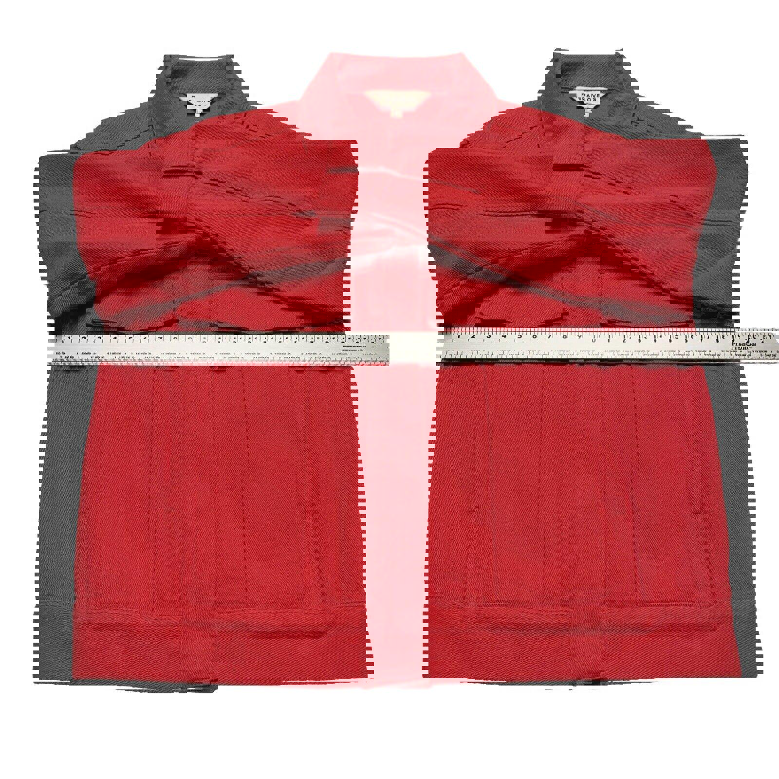 Chaqueta vaquera pequeña color arándano para mujer de Anthropologie Pepaloves