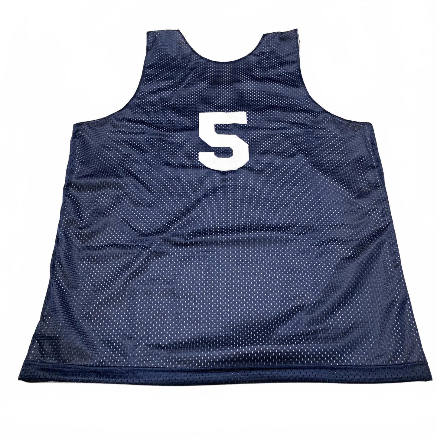 A4 Unisex Size L White Navy Reversible NY Urban Champions Athletic Mesh Jersey