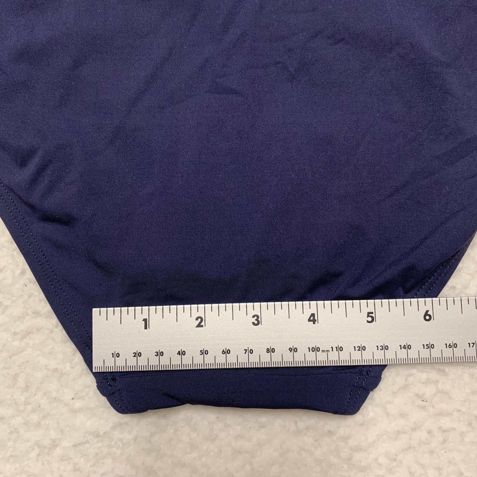 Parte de abajo de bikini para mujer Anne Cole, talla grande 24W, azul marino, convertible en 3 posiciones