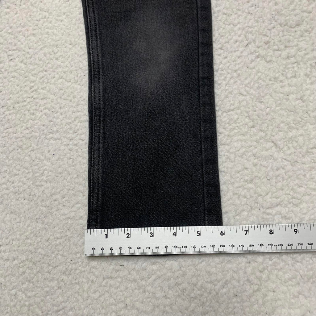 Levi's 511 Kids Talla 7 Reg Gris Negro Slim Fit Soft Knit Jeans W 21 x 20L Real