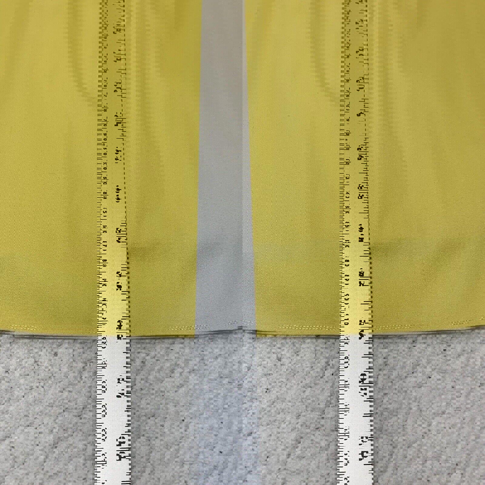 Camisa Forsyth para hombre, talla 3XL, manga corta, botones, amarillo canario