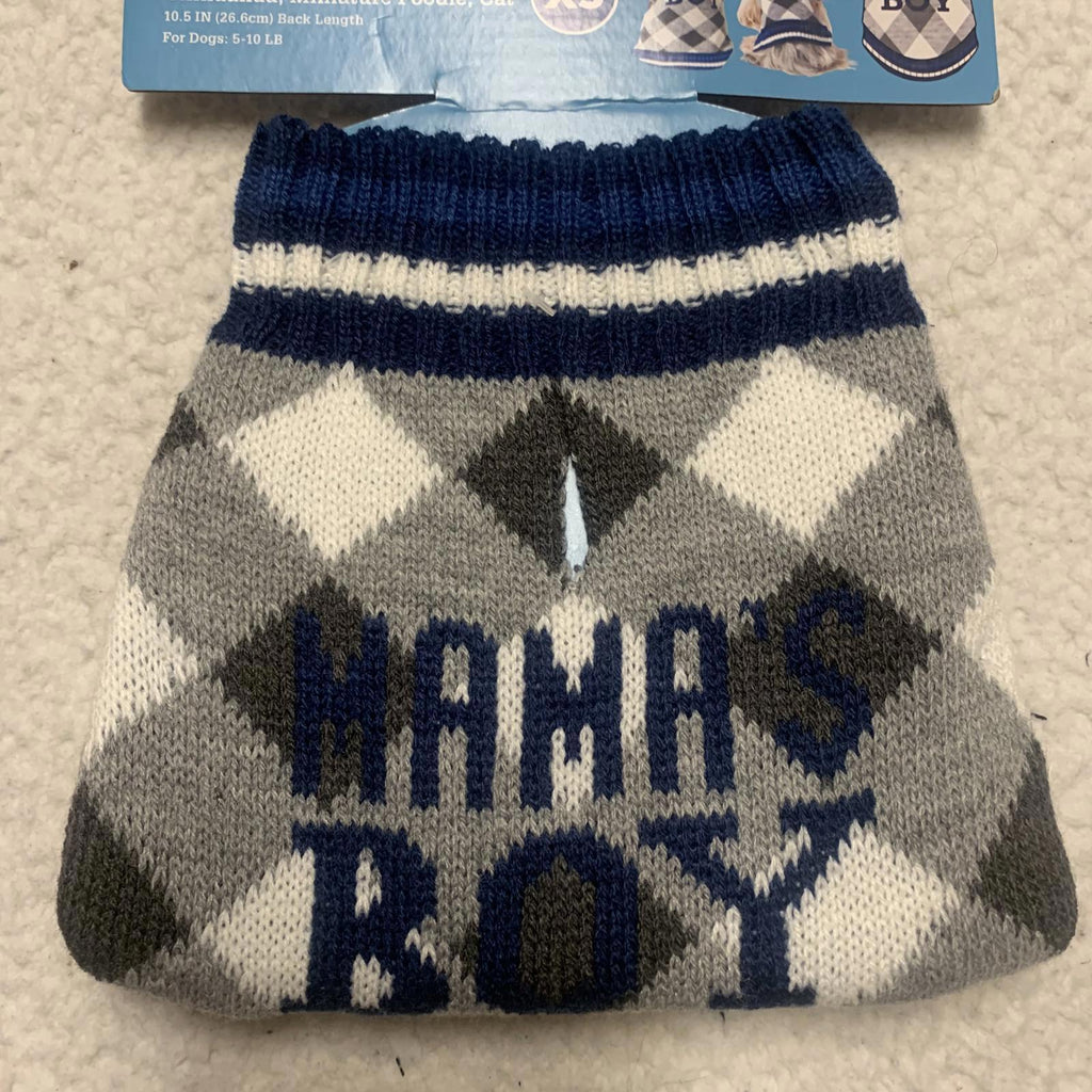 Conjunto de suéter para perro Vibrant Life de NWT, paquete de 2, talla XS, tejido rojo y blanco, estilo festivo