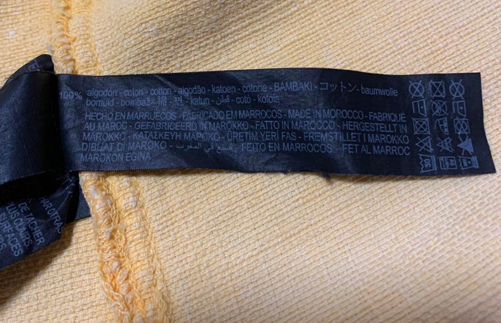 Camisa de manga corta abotonada amarilla de Zara para hombre, talla mediana